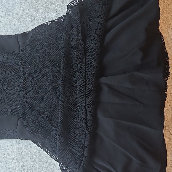 Sandro Black Lace Dress size 1 (US 4) - Picture 10 of 12